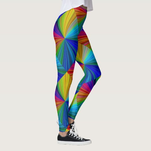 Schaltungsanordnung Gradient Rainbow Leggings (Rechts)