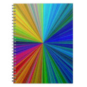 Schaltungsanordnung Gradient Rainbow Notizblock (Vorderseite)