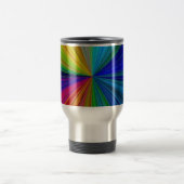 Schaltungsanordnung Gradient Rainbow Reisebecher (Mittel)