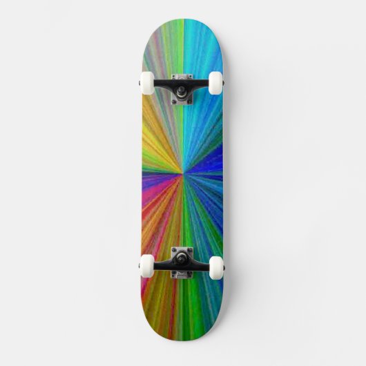 Schaltungsanordnung Gradient Rainbow Skateboard (Vorderseite)