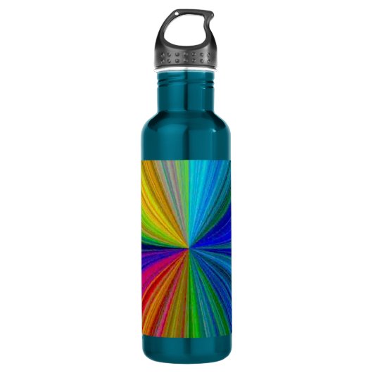 Schaltungsanordnung Gradient Rainbow Trinkflasche (Vorderseite)