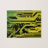 Schaltungsmotiv Puzzle (Horizontal)