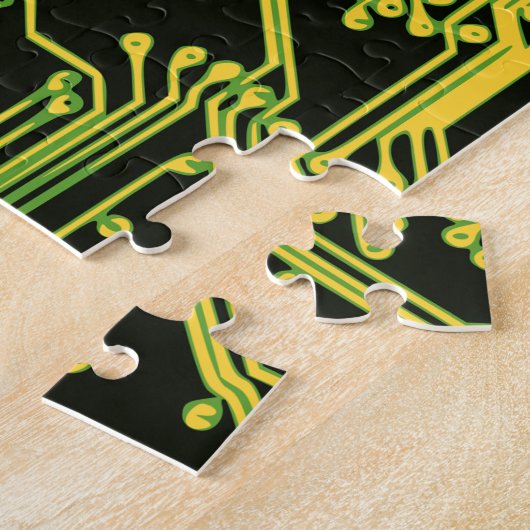 Schaltungsmotiv Puzzle (Seite)