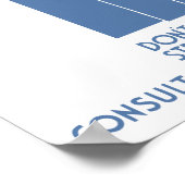 Scham kann tödlich sein — WPA Poster (Ecke)