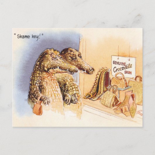 Scham Postkarte (Vorderseite)