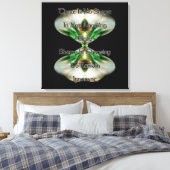 Scham und Ignoranz Leinwand drucken (Insitu (Schlafzimmer))