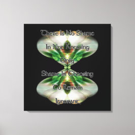 Scham und Ignoranz Leinwand drucken