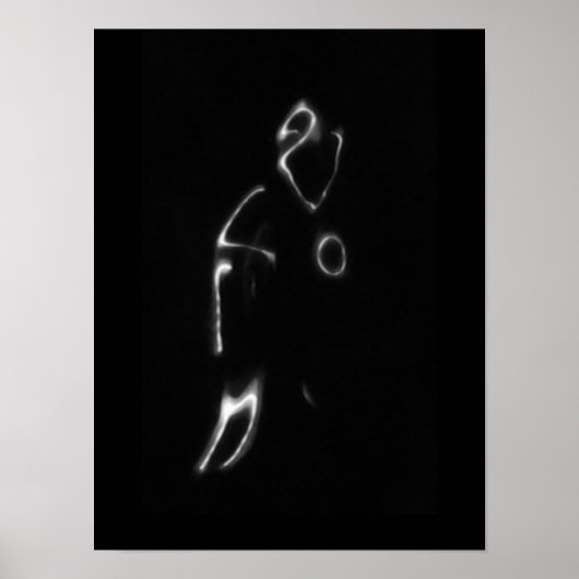 Schamane ~ Poster oder Leinwand 16x12 (Vorne)