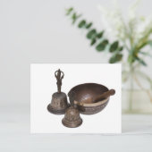 Schamane Postkarte (Stehend Vorderseite)