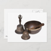 Schamane Postkarte (Vorne/Hinten)