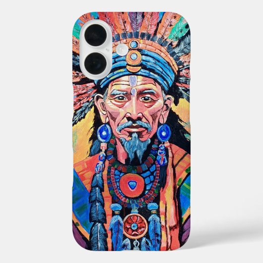 Schamane, Zauberer, Amulett, Magie Case-Mate iPhone Hülle (Rückseite)