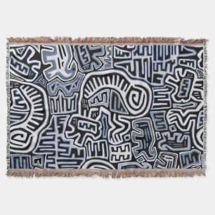 Schamanen Peyote-Ritual Mola Decke