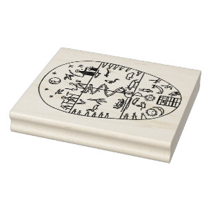 Schamanen-Peyote-Ritual-Traum-Stempel Gummistempel