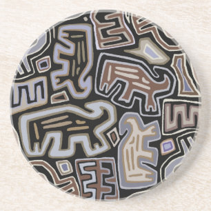 Schamanen Peyote Schlangenritual Geister Getränkeuntersetzer