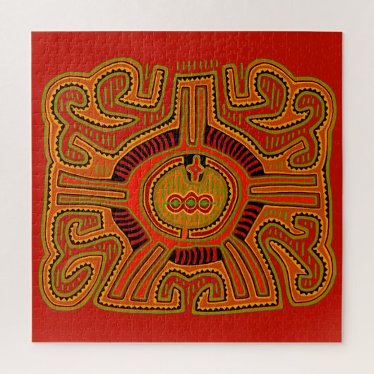 Schamanen-Peyote-Vision Puzzle (Vertikal)