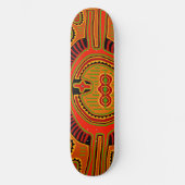 Schamanen-Peyote-Vision Skateboard (Vorderseite)