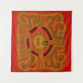 Schamanen-Peyote-Vision Wandteppich (Vorderseite (Horizontal))