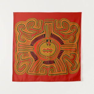 Schamanen-Peyote-Vision Wandteppich