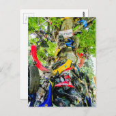 Schambaum des Schwanzes des Drachen Postkarte (Vorne/Hinten)