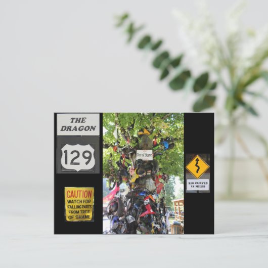 Schambaum Postkarte (Stehend Vorderseite)