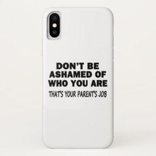 Schäme dich nicht Case-Mate iPhone hülle