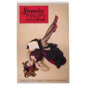 Schamlos Pinups: 2018 Kalender (Titelbild)