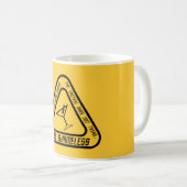 Schamlose Flaggen-Logo-Tasse Kaffeetasse (VorderseiteRechts)