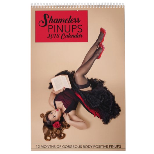 Schamlose Pinups: Kalender 2018 (Titelbild)