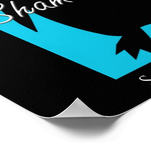 Schamlose Skateboards Poster (Ecke)