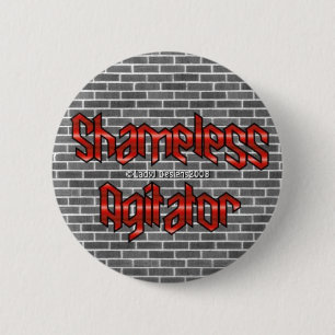 Schamloser Quirl-Knopf Button