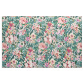 SCHAMLOSES AF wildes grünes buntes Blumen Stoff (Fat Quarter (45,7 x 55,9 cm))