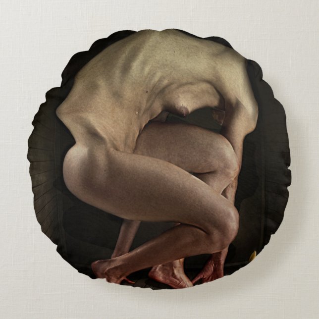 Schande 2012 rundes kissen (Vorderseite)