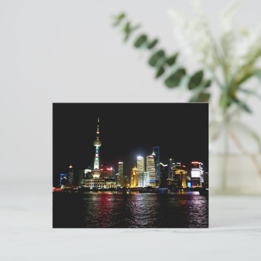 Schanghai in der Nacht (Stehend Vorderseite)