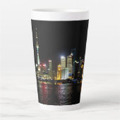 Schanghai in der Nacht Milchtasse (Vorderseite)