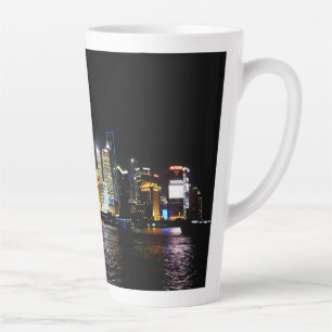 Schanghai in der Nacht Milchtasse