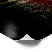 Schanghai in der Nacht Poster (Ecke)