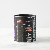 Schanghai in der Nacht Tasse (Zentrum)