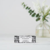 Schar victorian Label with Mini Visitenkarte (Stehend Vorderseite)