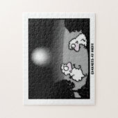 Scharaden nachts puzzle (Vertikal)