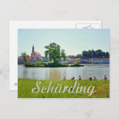 Schärding Postkarte (Vorne/Hinten)