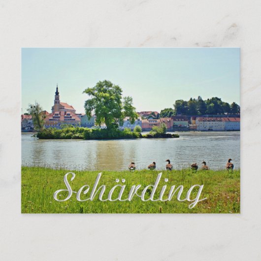Schärding Postkarte (Vorderseite)