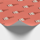 scharf! Hot Sauce Salsa Red Geschenkpapier (Ecke)