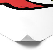 scharf im Alter von 60 Jahren Poster (Ecke)