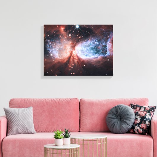 Schärfe 2-106 Nebula-Sterne-Raum Leinwanddruck (Insitu (Wohnzimmer))