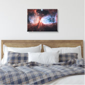 Schärfe 2-106 Nebula-Sterne-Raum Leinwanddruck (Insitu (Schlafzimmer))
