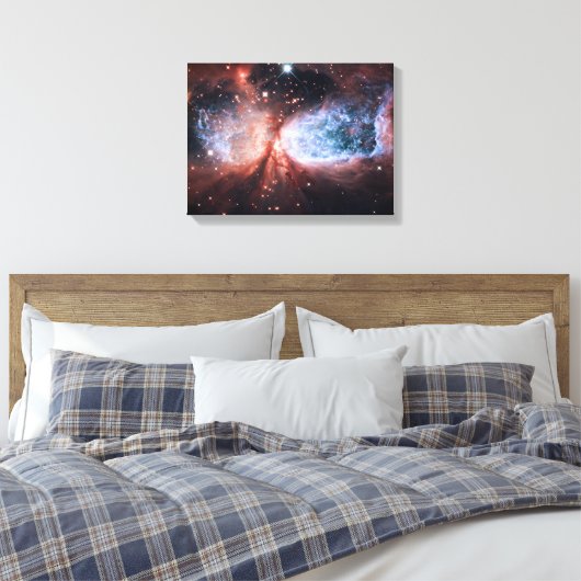 Schärfe 2-106 Nebula-Sterne-Raum Leinwanddruck (Insitu (Schlafzimmer))