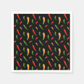 Scharfe Chili Papiertücher Serviette (Vorderseite)