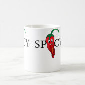 Scharfe Chili-Pfeffer-Emoticon Scharfe Emoticon Ch Kaffeetasse (Mittel)