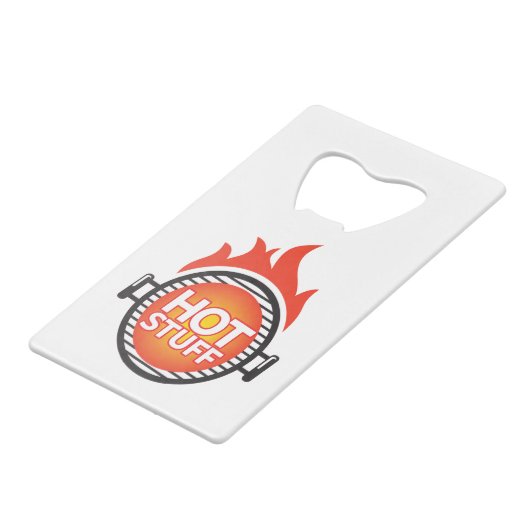 Scharfe Dinge Geldbeutel Flaschenöffner (Rückseite Schrägansicht)