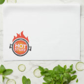 Scharfe Dinge Geschirrtuch (Gefaltet)